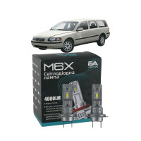 LED лампи Volvo V70 II 2000- H7 M6X ближнє світло (4000Lm 5500K) / Вольво V70 2 (комплект 2 шт.)