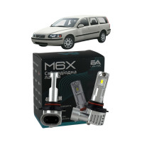 LED лампи Volvo V70 II 2000- HB3 M6X дальнє світло (4000Lm 5500K) / Вольво V70 2 (комплект 2 шт.)