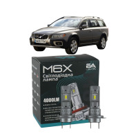 LED лампи Volvo XC70 II 2007- H7 M6X дальнє світло (4000Lm 5500K) / Вольво Xc70 2 (комплект 2 шт.)