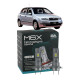 LED лампы Skoda Fabia 2006- H7 M6X дальний свет (4000Lm 5500K) / Шкода Фабия (комплект 2 шт.)