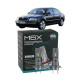 LED лампы Skoda Superb 2002- H7 M6X ближний свет (4000Lm 5500K) / Шкода Суперб (комплект 2 шт.)