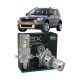 LED лампы Skoda Yeti 2009- H4 M6X ближний/дальний свет (4000Lm 5500K) / Шкода Йети (комплект 2 шт.)