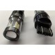 Лампа светодиодная EA Light X W21/5W T20 7440 12V двухконтактная 22 диода линза с обманкой