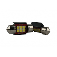 Світлодіодні лампи Light X  36мм-6SMD-Білі. Напруга 12-24V