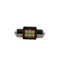 Светодиодные лампы 6SMD 36 мм белые 12-24V для салона, дверей, номера