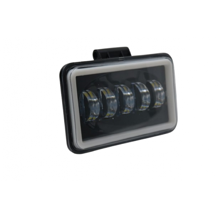 Светодиодная фара ближнего света Light X 50W с ДХО (170×110×60 мм) 12–24V/четкая СТГ