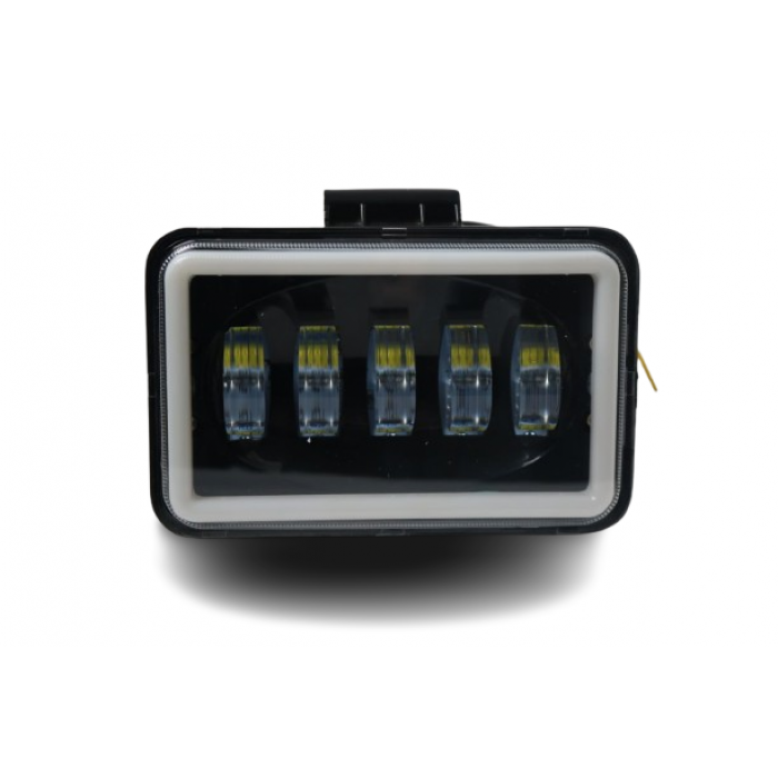 Светодиодная фара ближнего света Light X 50W с ДХО (170×110×60 мм) 12–24V/четкая СТГ