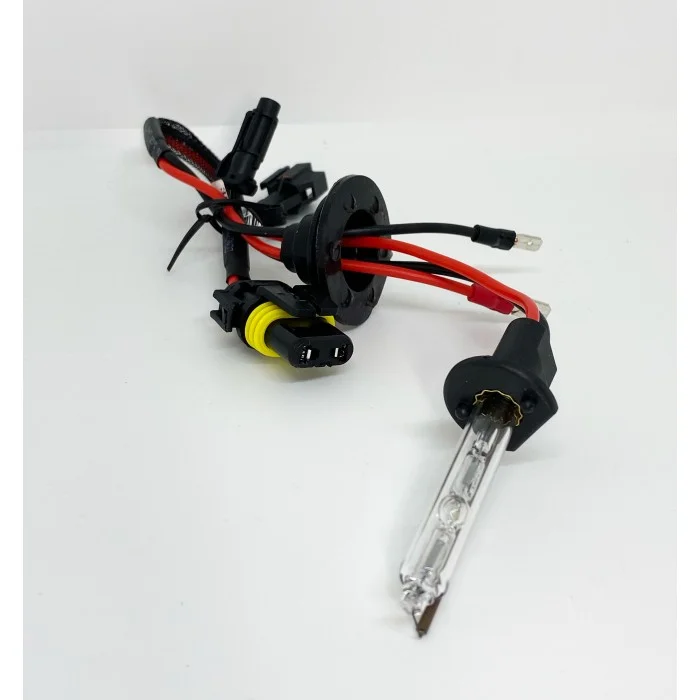 Лампа ксенонова H1 EA Light X 6000K 12V 35W (P14.5s), 3600 lm, біле світло з блакитним відтінком