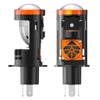 BI-LED міні лінзи H4 Terra Y5 MT 40/55W магнітне відсікання, чітка СТГ, лінзована лампа 9-16V 