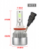 Комплект LED ламп EA Light X C6 H11 Hi/Low 6000K 3800Lm