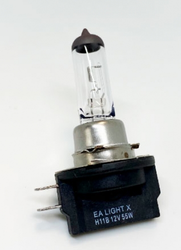 Галогенная лампа EA Light X H11B 12V 55W PGJY19-2 CLEAR