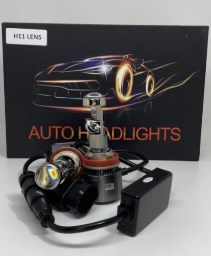 Комплект світлодіодних лінз EA Light X H11 (H8, H9) 6000 Lm 12-24V