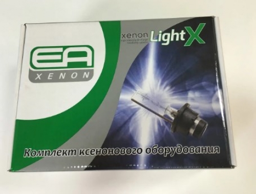 Комплект біксенону EA Light X із блоками New Shape H4 ближній + дальній 4300 K