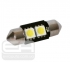 Софитная светодиодная лампа SVS T10-31 2SMD 31 мм